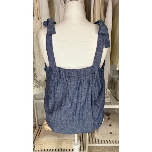 a.n.a. & Liz Claiborne Women's Size 2XL Set of 2 Summer Linen Blend Tanks #0448 - Picture 4 of 16